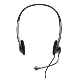 Alternative view of Port Stereo Headset with Mic with 1.2m Cable|1 x 3.5mm|Volume Controller - Black