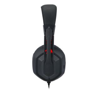 Alternative view of REDRAGON Over-Ear ARES Aux Gaming Headset - Black