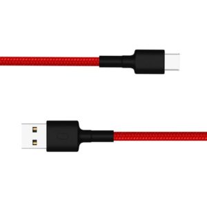Alternative view of Xiaomi USB Type-C Braided 1m Cable - Red