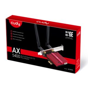 Alternative view of Cudy AX5400 WiFi 6E PCI Express Adapter
