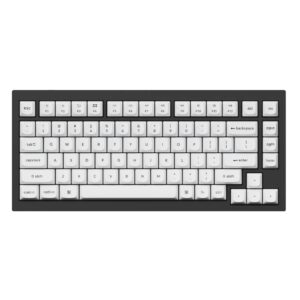 Alternative view of Keychron Double Shot PBT OSA Full Keycap Set - Black/White