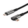Gizzu 100W 10Gbps Type-C Angled 1m Cable