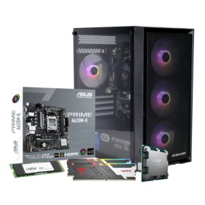 Alternative view of PCBuilder Ryzen 5 8600G WARDEN Windows 11 Gaming PC