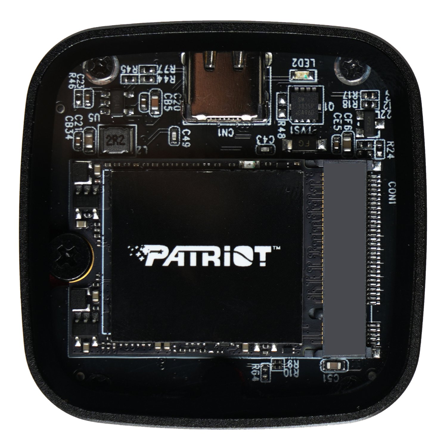 Patriot PDP31 500GB Type-C Portable SSD - Red / Black - Image 3