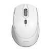Port Connect Silent 1600DPI 3 Button Wireless Mouse - White