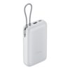 Xiaomi Power Bank 20000mAh (Integrated Cable) - Light Grey