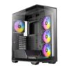 Antec C3 ARGB ATX | Micro-ATX | ITX ARGB Mid-Tower Gaming Chassis - Black