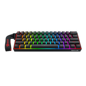 Alternative view of Redragon FIZZ Magnetic Plus 60% RGB Gaming Keyboard - Black