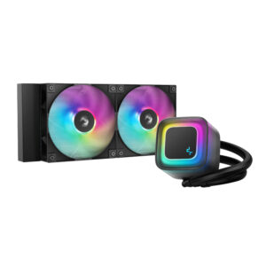 Alternative view of DeepCool LE240 V2 240mm ARGB AIO CPU Liquid Cooler - Black