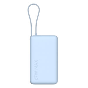 Alternative view of Xiaomi 67W Power Bank 10000mAh (Integrated Cable) - Ice Blue