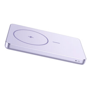 Alternative view of Xiaomi Super Slim Magnetic Power Bank 5000 – Purple