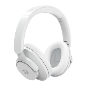 Alternative view of Redragon H610 VIBECORE ANC Bluetooth Wireless Over-ear Headphones – White